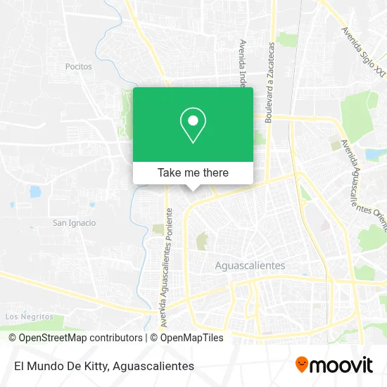 El Mundo De Kitty map