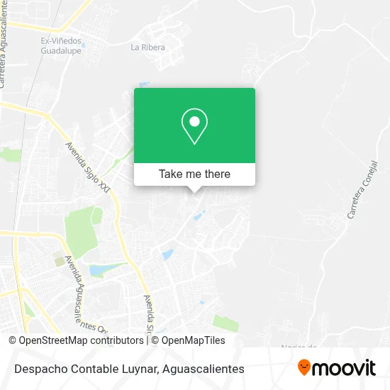 Despacho Contable Luynar map
