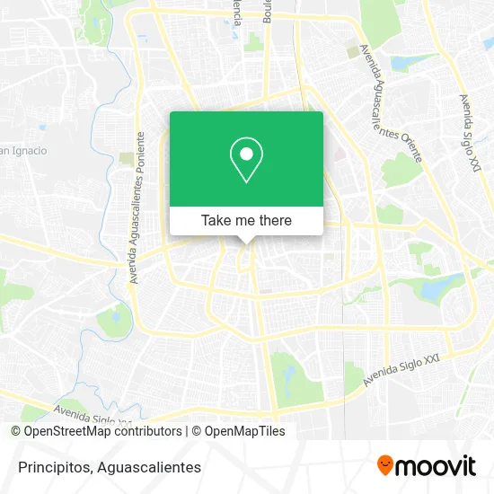Principitos map