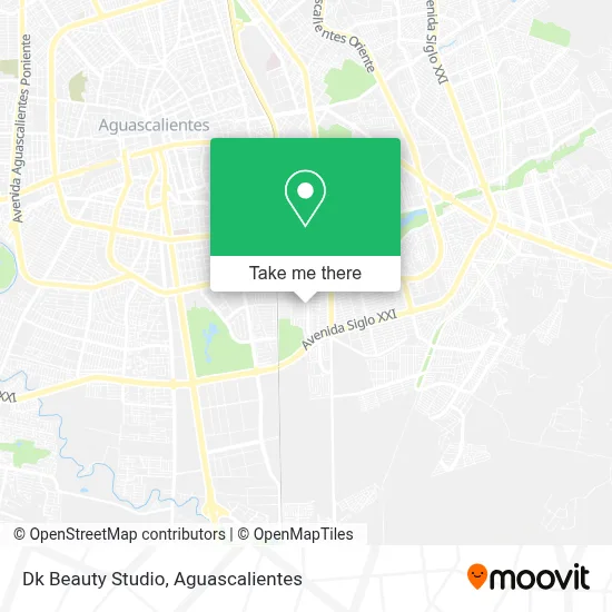 Dk Beauty Studio map