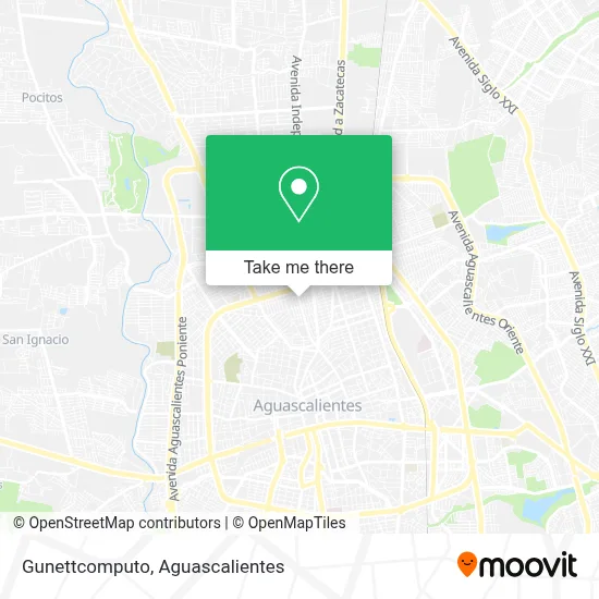 Gunettcomputo map