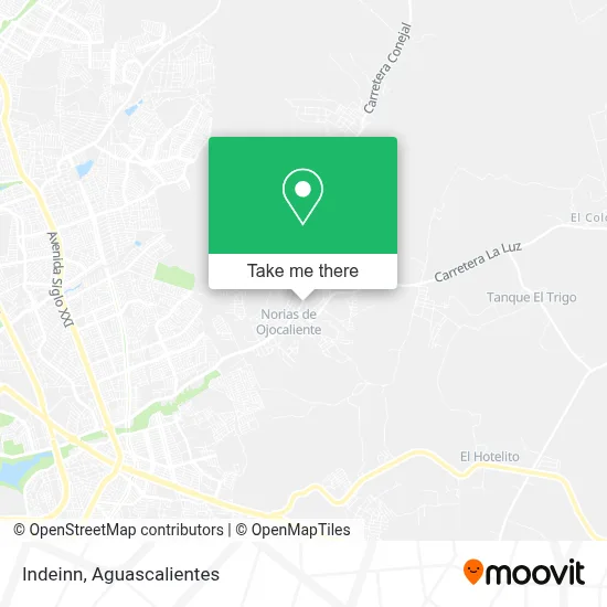 Indeinn map