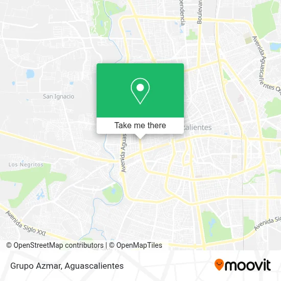 Grupo Azmar map