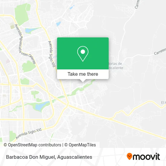 Barbacoa Don Miguel map