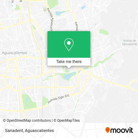 Sanadent map