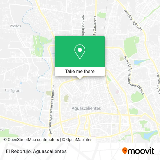 El Reborujo map