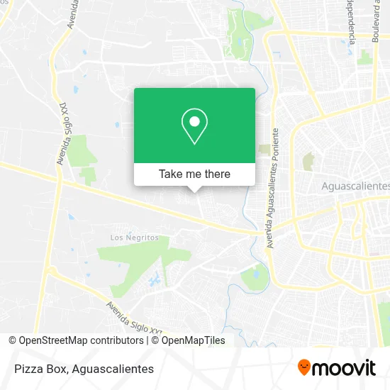 Pizza Box map