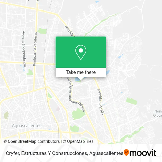 Cryfer, Estructuras Y Construcciones map