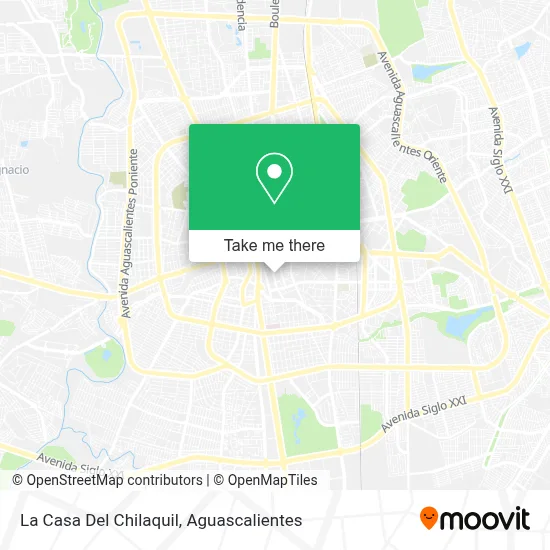 La Casa Del Chilaquil map