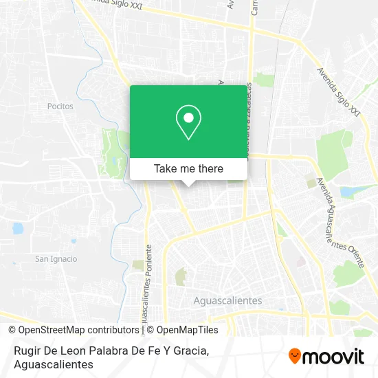 Rugir De Leon Palabra De Fe Y Gracia map