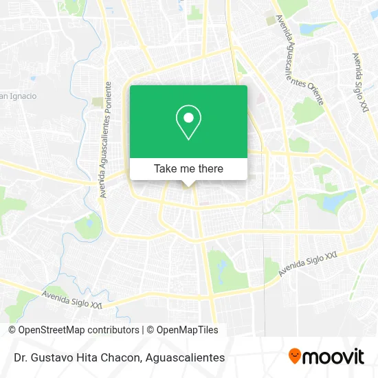 Dr. Gustavo Hita Chacon map