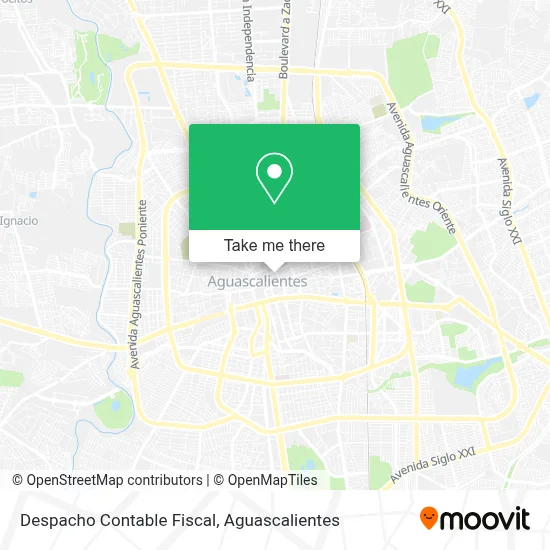 Despacho Contable Fiscal map