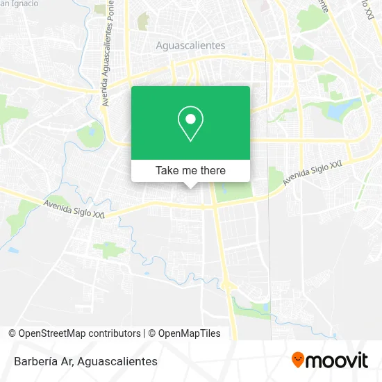Barbería Ar map