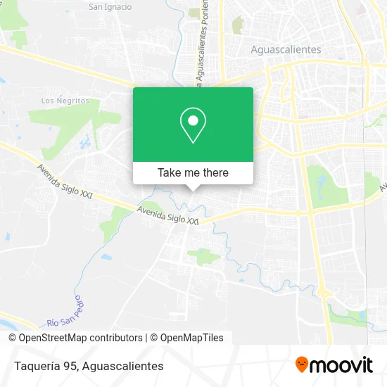 Taquería 95 map