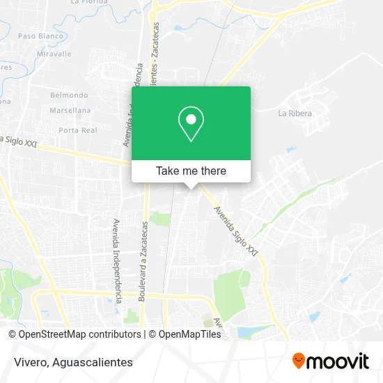 Vivero map