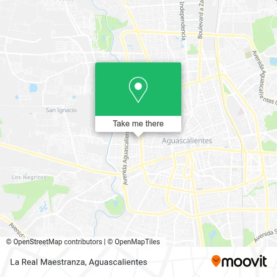 La Real Maestranza map