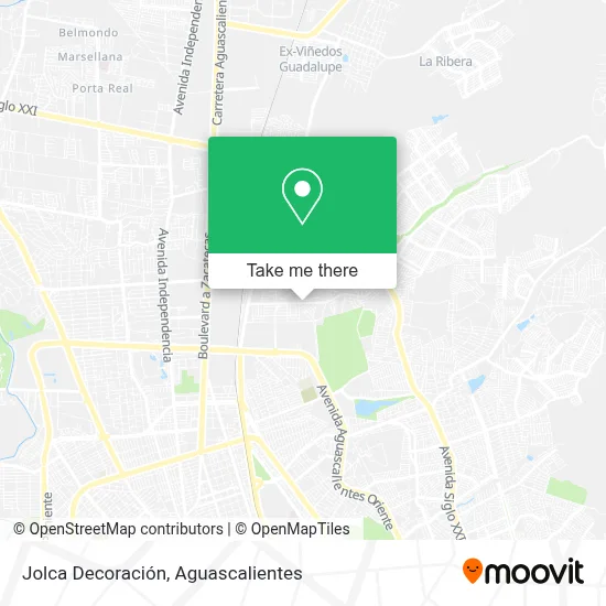 Jolca Decoración map