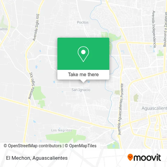 El Mechon map