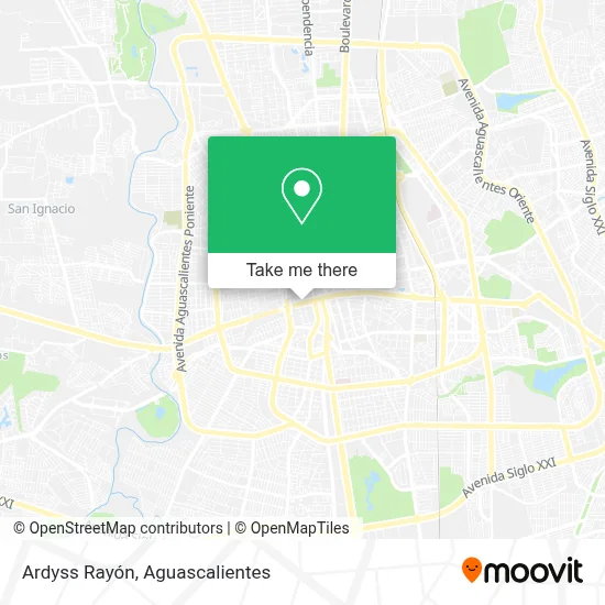 Ardyss Rayón map