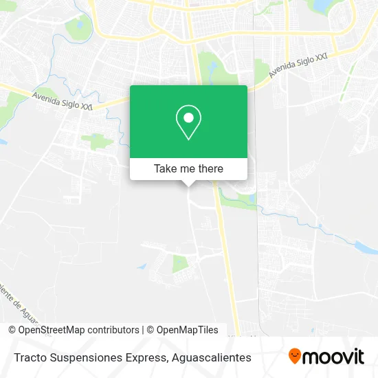 Tracto Suspensiones Express map
