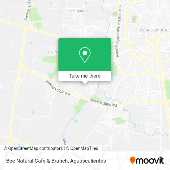 Bee Natural Cafe & Brunch map
