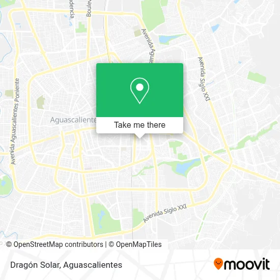 Dragón Solar map