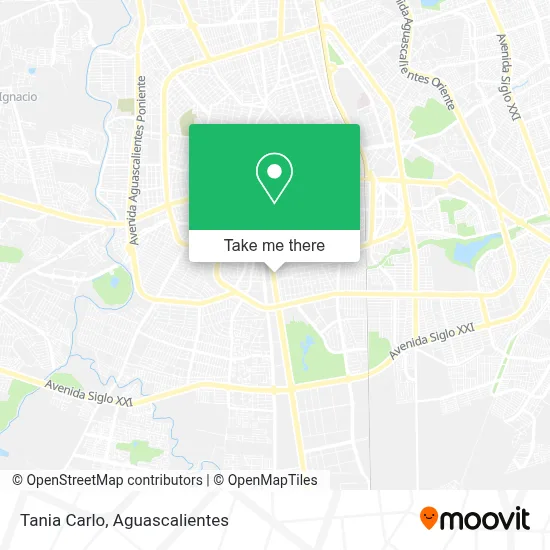 Tania Carlo map