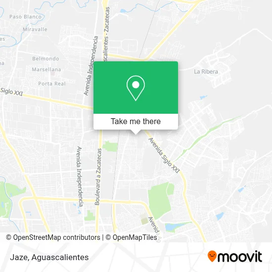 Jaze map
