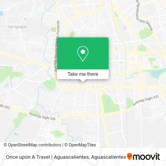 Once upon A Travel | Aguascalientes map