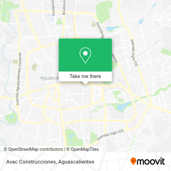 Avac Construcciones map