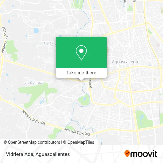 Vidriera Ada map