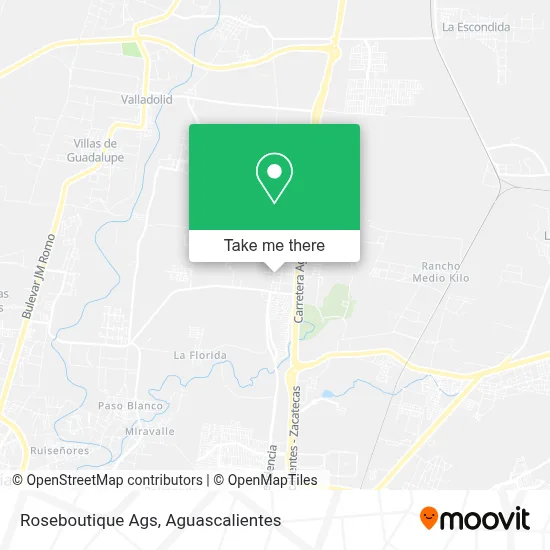 Roseboutique Ags map