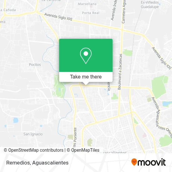 Remedios map