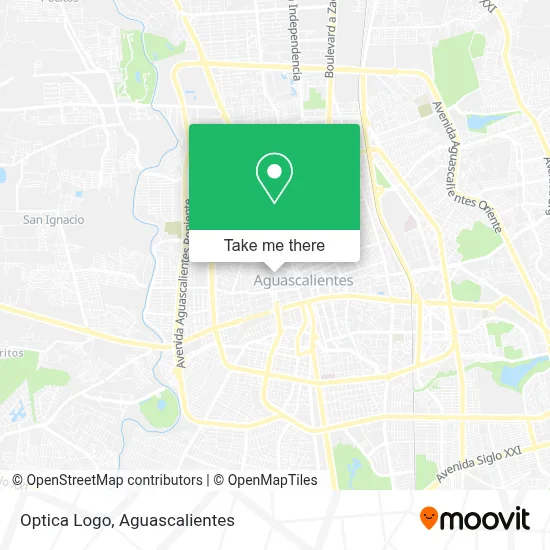 Optica Logo map