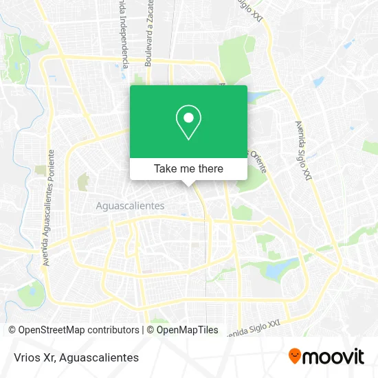Vrios Xr map