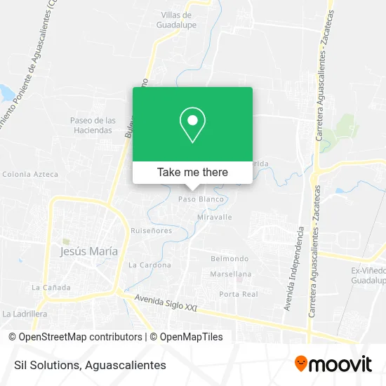 Sil Solutions map
