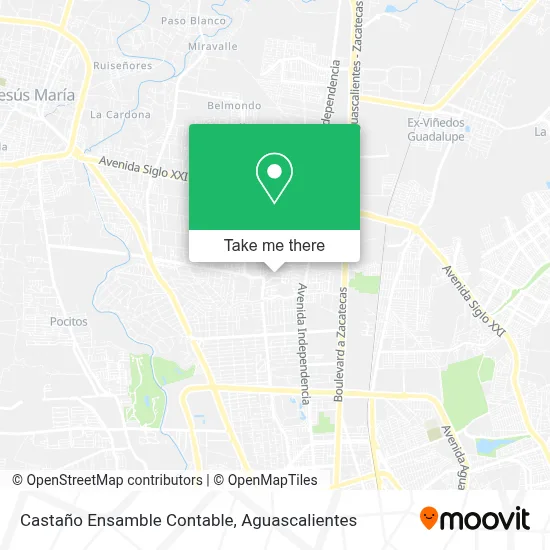 Castaño Ensamble Contable map