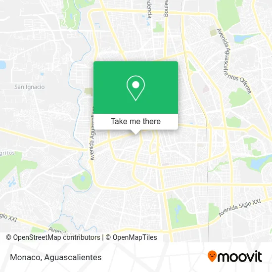 Monaco map