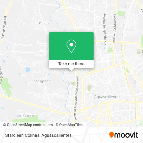 Starclean Colinas map