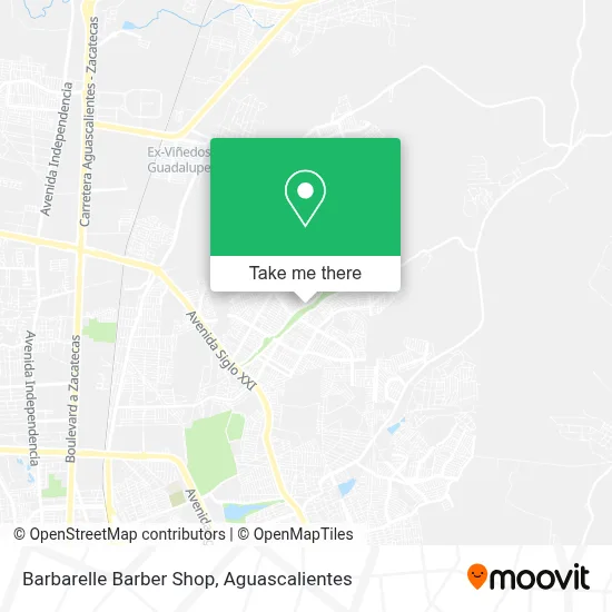 Barbarelle Barber Shop map