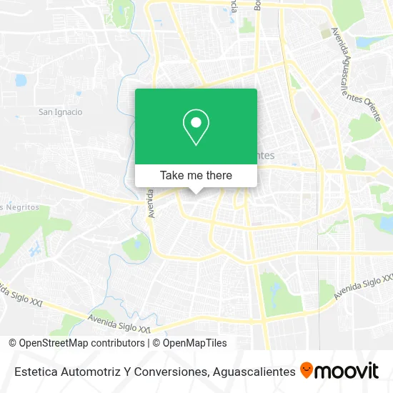 Estetica Automotriz Y Conversiones map