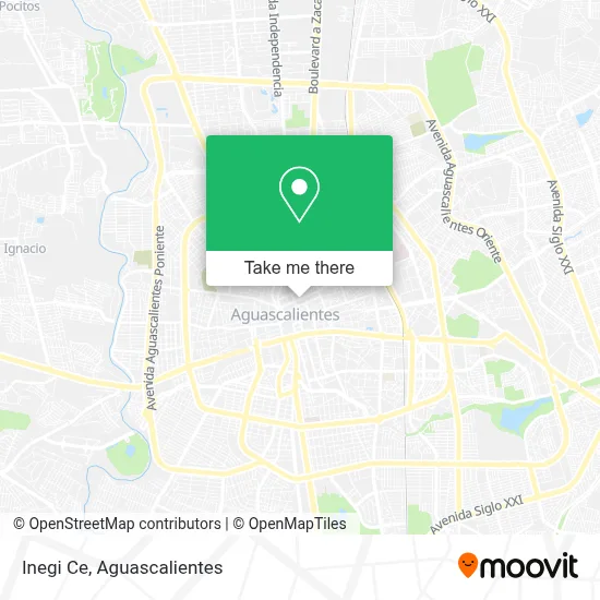 Inegi Ce map