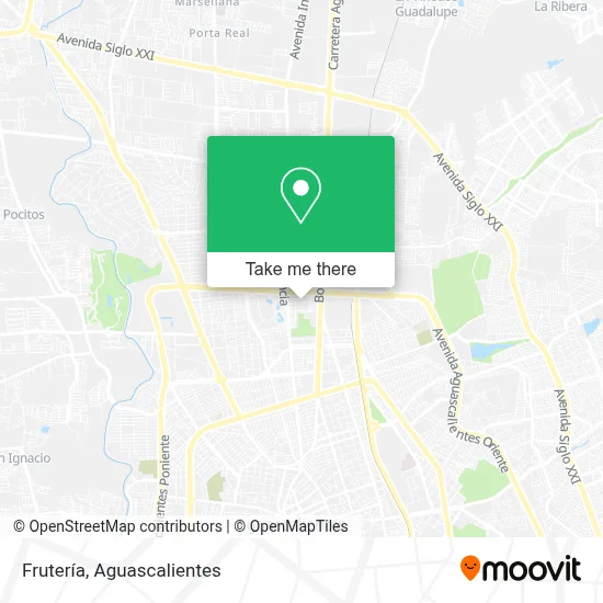 Frutería map
