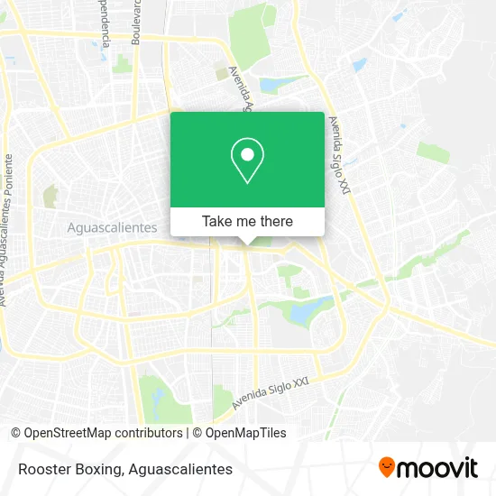 Rooster Boxing map