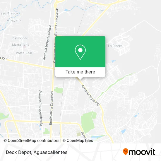 Deck Depot map