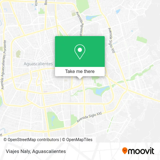 Viajes Naly map