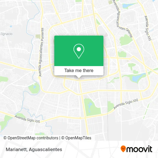 Marianett map