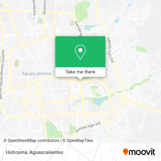 Hidrosina map
