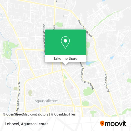 Lobocel map