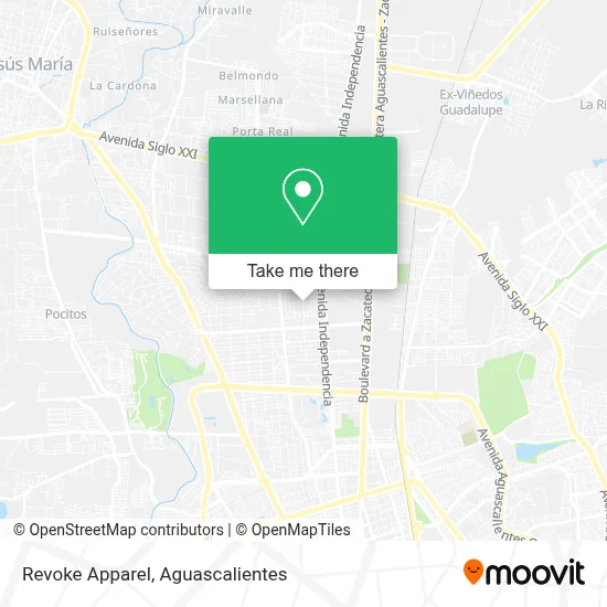 Revoke Apparel map